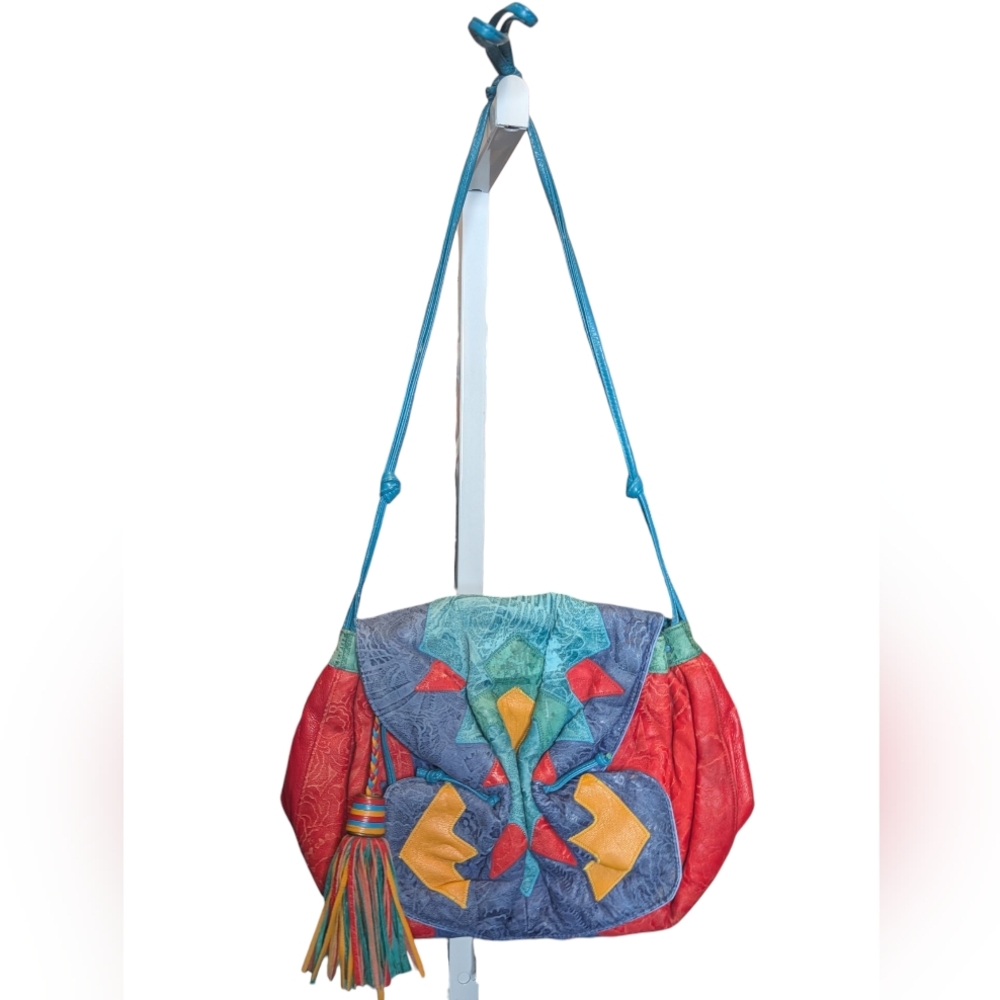 Vintage Viva Of California Colorful Purse